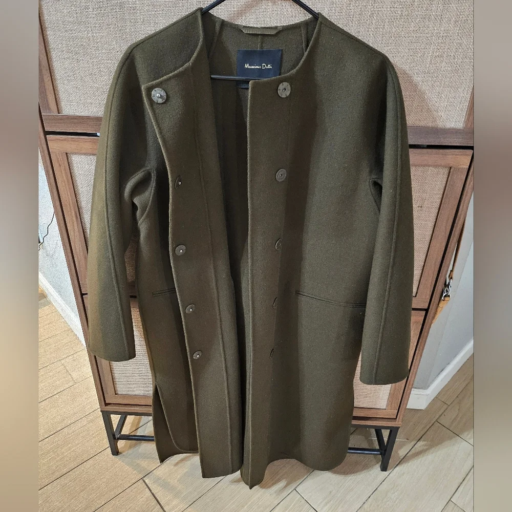 Massimo Dutti Wool Coat - Picture 2 of 6